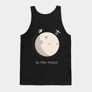 Ethereum to the moon Tank Top